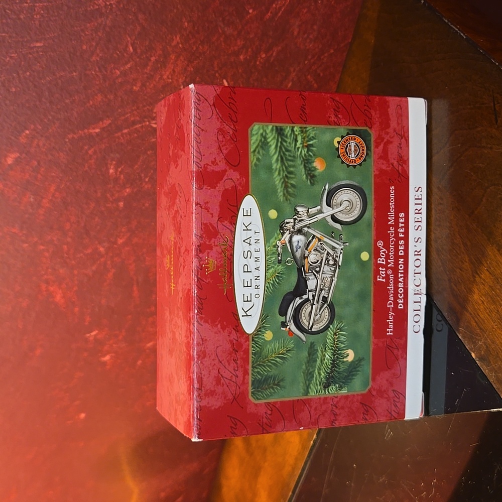Hallmark Keepsake Fat Boy Harley-Davidson Ornament